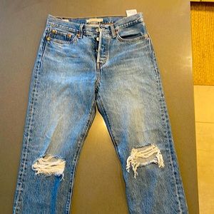 Levi’s wedgie jeans